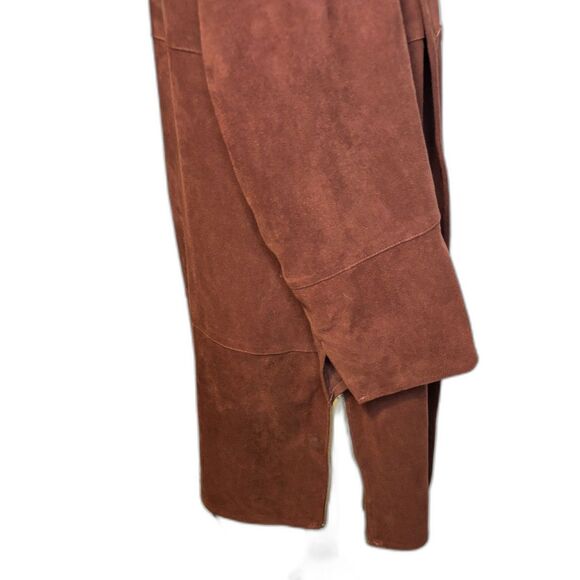 Chico's Topper Faux Suede Open Front Cardigan Jacket Duster Womens Style - Picture 5 of 6